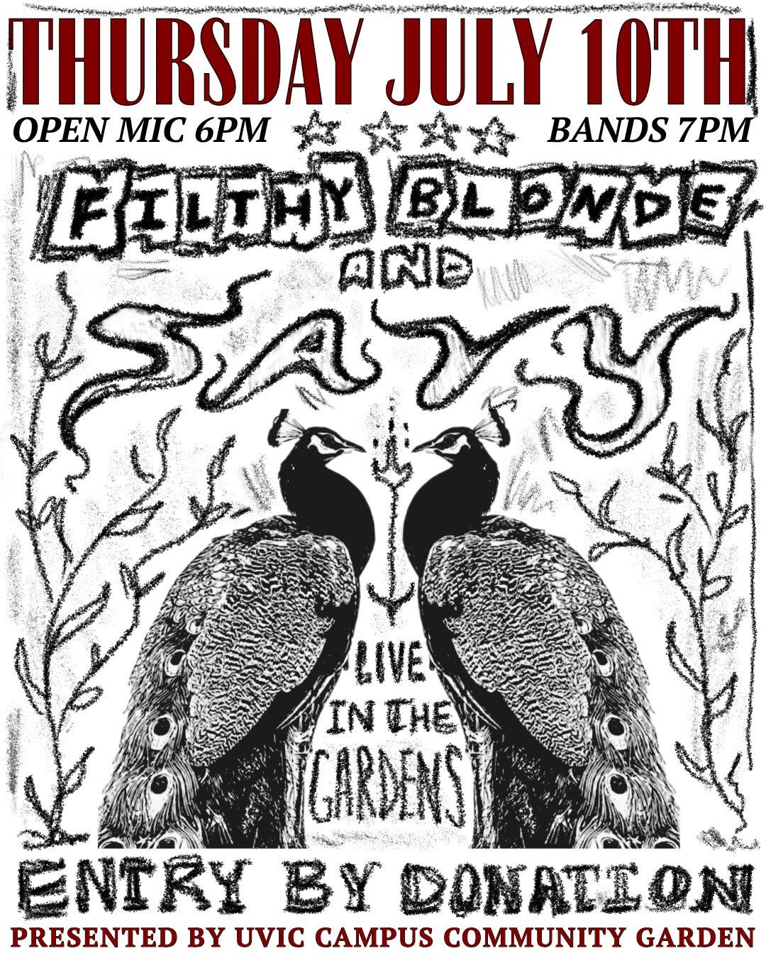 Gig poster by Sonia Rosenberger (5 of 6)